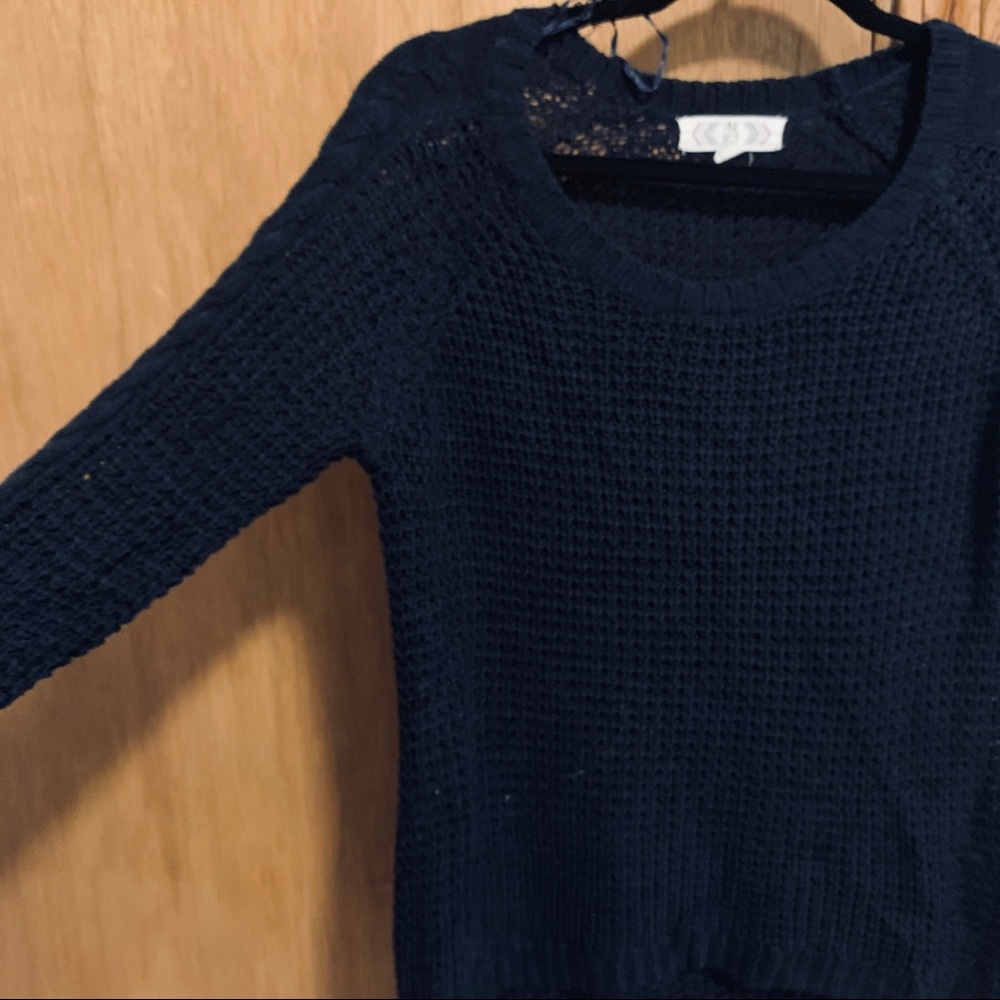 Blue sweater